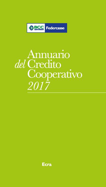 Annuario del Credito Cooperativo 2017 - Sveva Sagramola - copertina