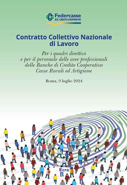 CCNL per i quadri direttivi e per il personale delle aree professionali delle Banche di Credito Cooperativo Casse Rurali ed Artigiane - copertina