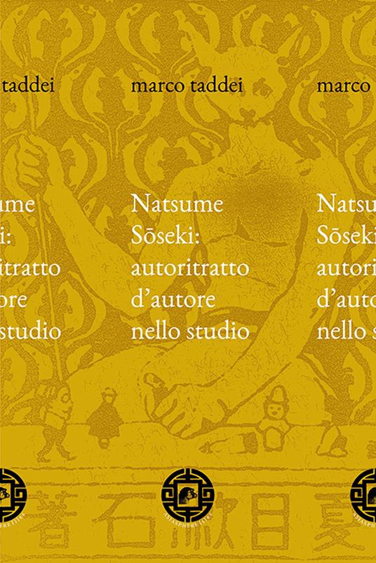 Natsume Soseki: autoritratto d'autore nello studio - Marco Taddei - copertina