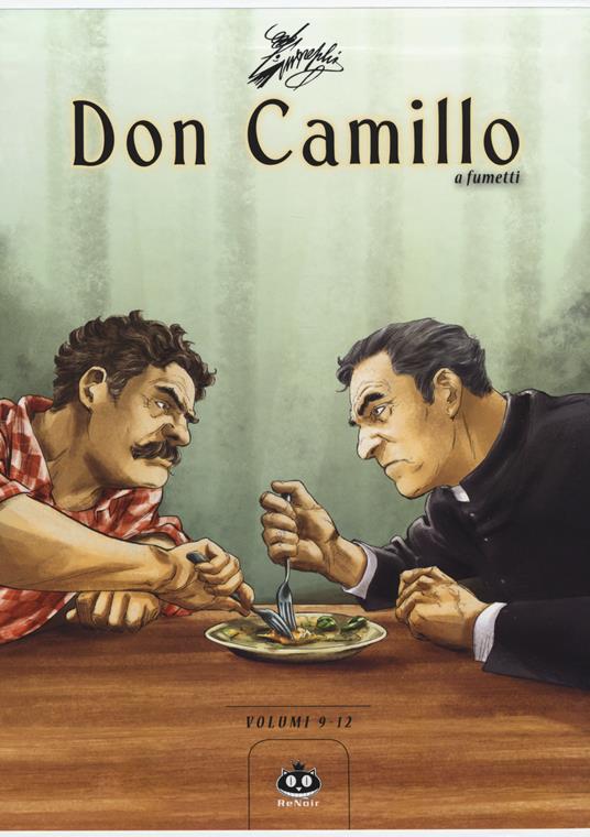 Don Camillo a fumetti. Vol. 9-12: Miseria-La «Volante»-Sul fiume-Cronaca spicciola. - Davide Barzi - copertina