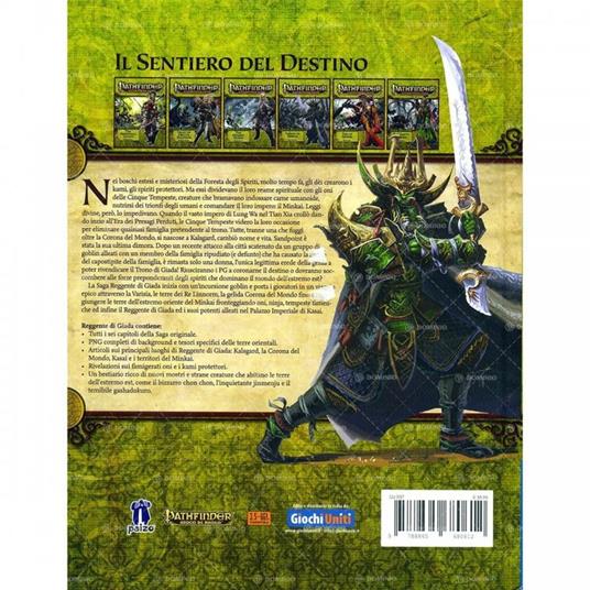 Pathfinder. Reggente di Giada. Gioco da tavolo - 3
