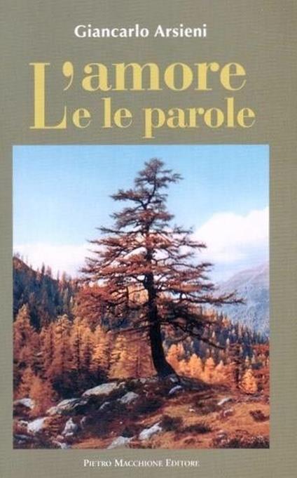 L' amore e le parole - Giancarlo Arsieni - copertina
