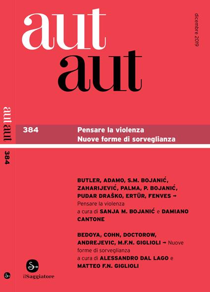 Aut Aut 384 - AA.VV. - ebook