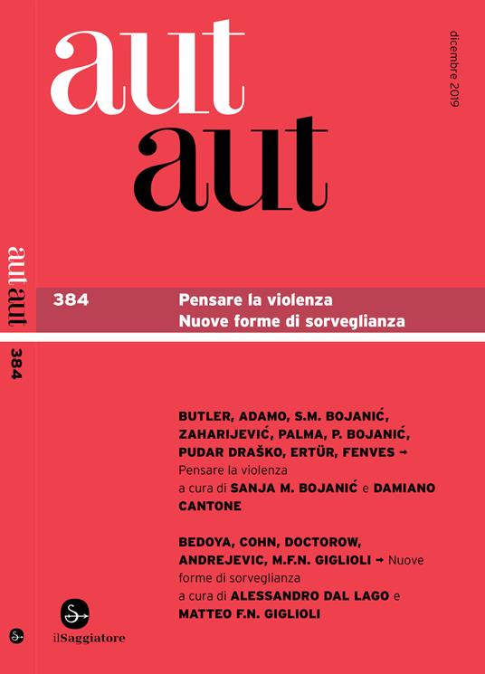 Aut Aut 384 - AA.VV. - ebook