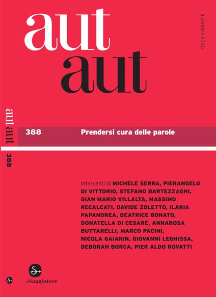 Aut Aut 388 - AA.VV. - ebook