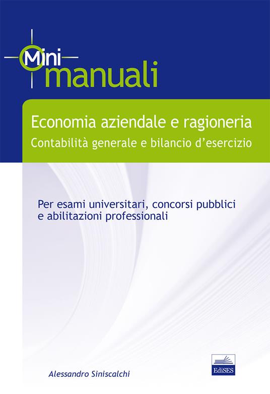 Economia aziendale e ragioneria - Alessandro Siniscalchi - copertina