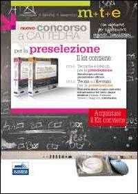 Il nuovo concorso a cattedra. Kit completo per la preselezione. Con software di simulazione - copertina