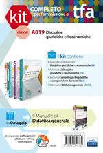 TFA. Classe A019 per prove scritte e orali. Manuali di teoria ed esercizi di discipline giuridiche ed economiche. Kit completo. Con software di simulazione