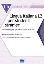 TFA T32 lingua italiana L2 per studenti stranieri