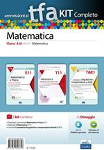 TFA. Matematica classe A26 (A047) per prove scritte e orali. Kit completo. Con software di simulazione