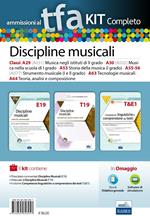 TFA. Discipline musicali classi A29 (A031), A030 (A032), A53, A55/56, A63,A64 per le prove scritte e orali. Kit completo. Con software di simulazione