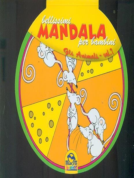 Bellissimi mandala per bambini. Ediz. illustrata. Vol. 7: Gli animali - copertina