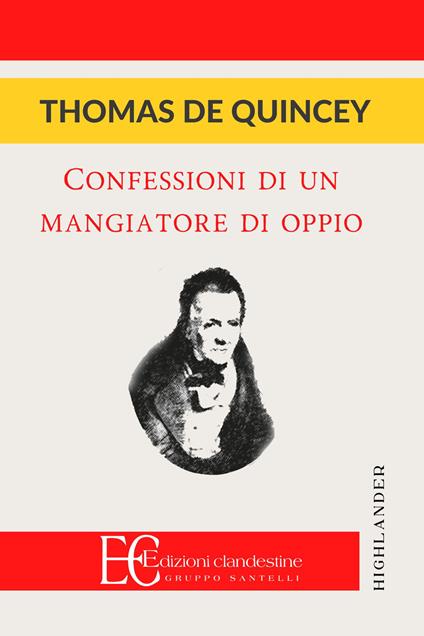 Confessioni di un mangiatore d'oppio - Thomas De Quincey - copertina