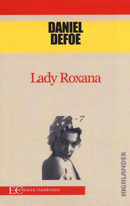 Lady Roxana - Daniel Defoe - copertina