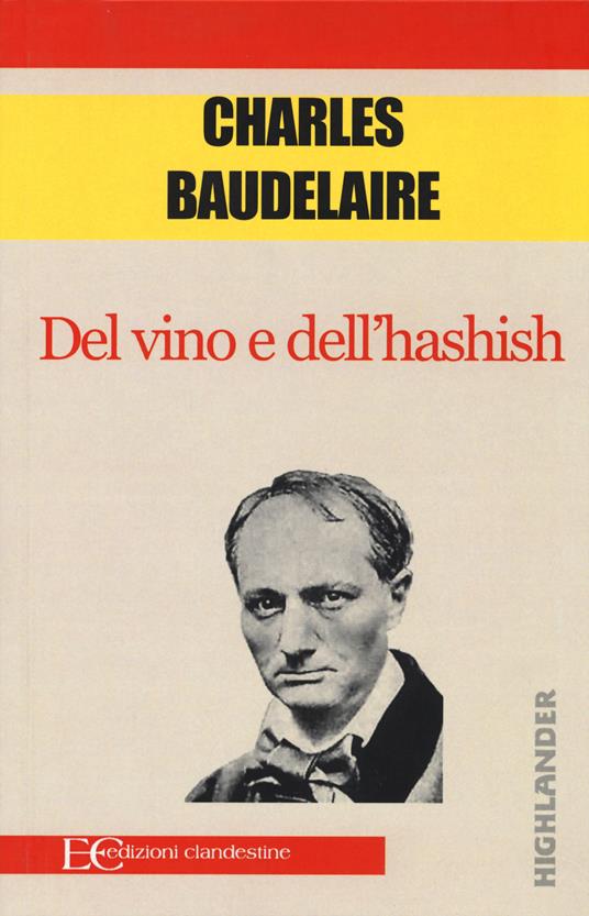 Del vino e dell'hashish - Charles Baudelaire - copertina