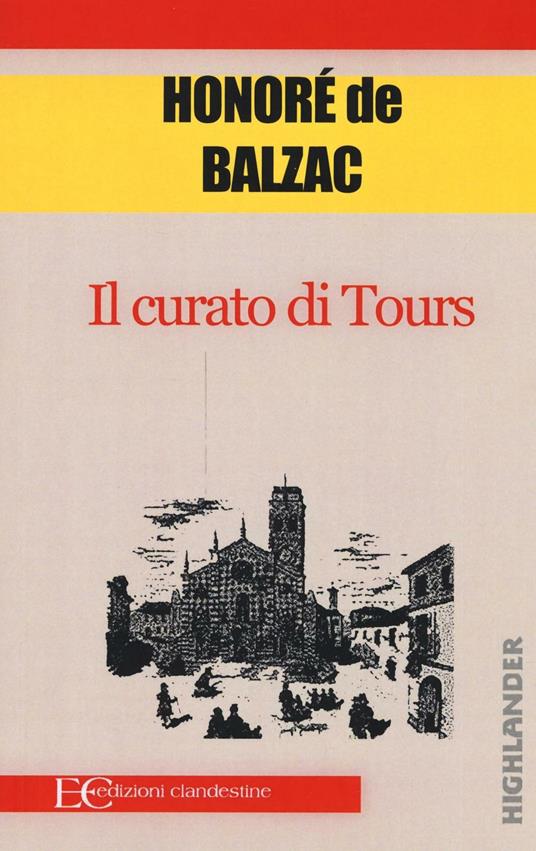 Il curato di Tours - Honoré de Balzac - copertina