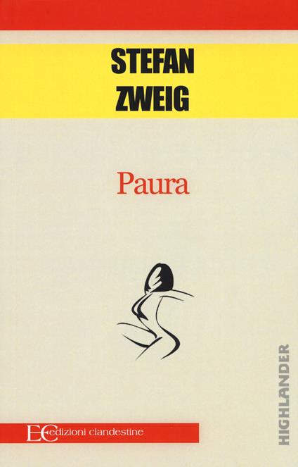 Paura - Stefan Zweig - copertina