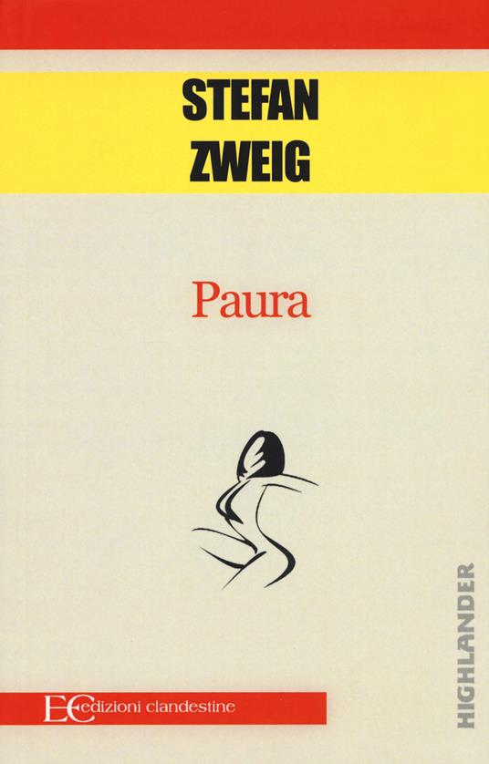Paura - Stefan Zweig - copertina