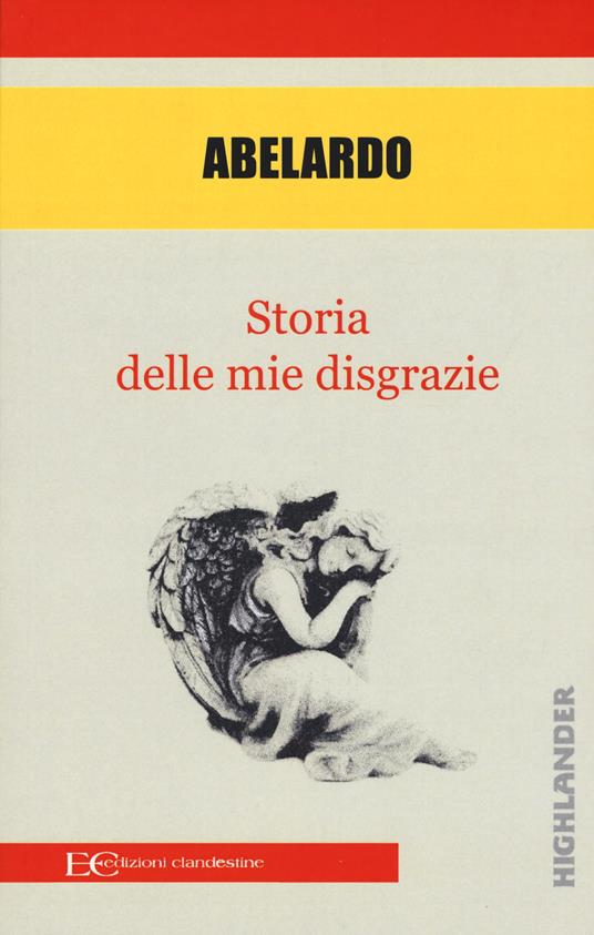 Storia delle mie disgrazie - Pietro Abelardo - copertina