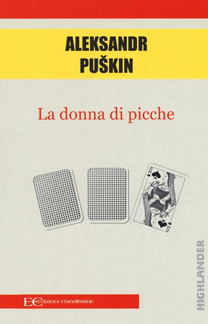 La donna di picche - Aleksandr Sergeevic Puškin - copertina