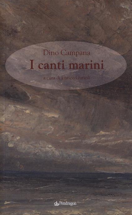Canti marini - Dino Campana - copertina