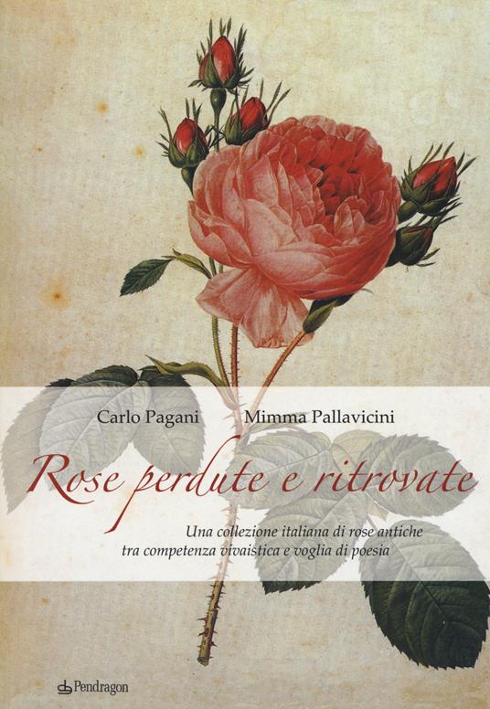 Rose perdute e ritrovate. Una collezione italiana di rose antiche tra campetenza vivaistica e voglia di poesia - Carlo Pagani,Mimma Pallavicini - copertina