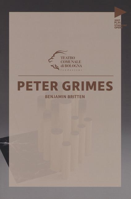 Benjamin Britten. Peter Grimes. Testo inglese a fronte - copertina