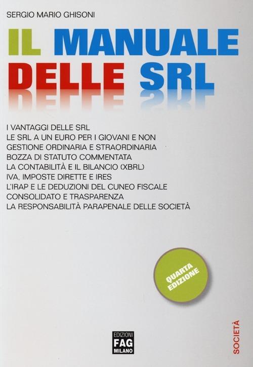 Il manuale delle Srl - Sergio Mario Ghisoni - copertina