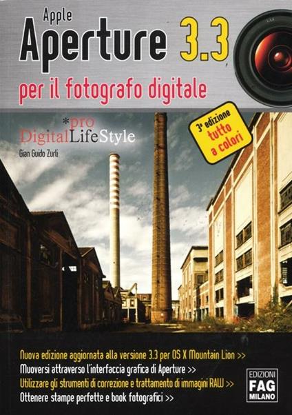 Apple aperture 3.3 per il fotografo digitale - G. Guido Zurli - copertina