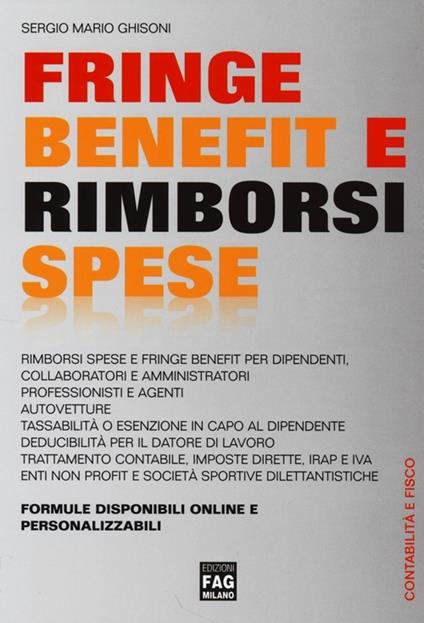 Fringe benefit e rimborsi spese - Sergio Mario Ghisoni - copertina