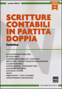 Scritture contabili in partita doppia. Casistica - Luciano Alberti - copertina