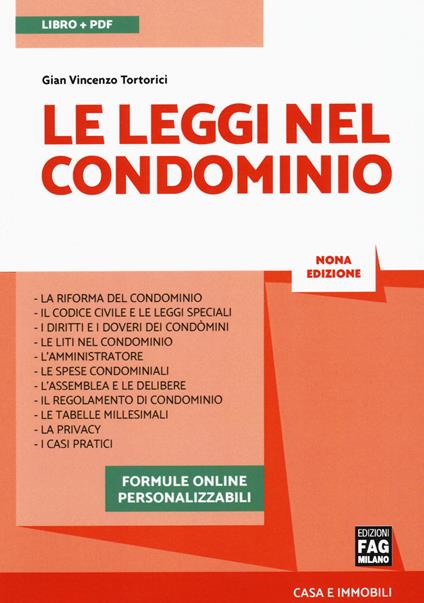 Le leggi nel condominio. Con Contenuto digitale per accesso on line - Gian Vincenzo Tortorici - copertina