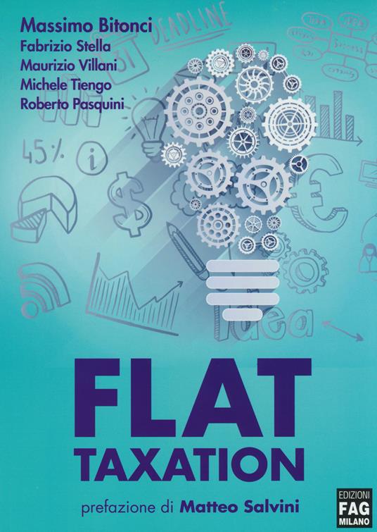 Flat taxation - Massimo Bitonci,Fabrizio Stella,Maurizio Villani - copertina