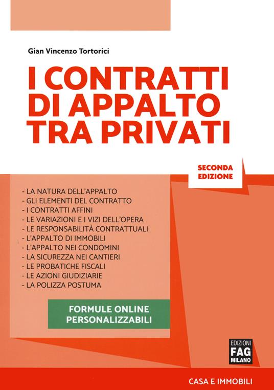 I contratti di appalto fra privati. Con espansione online - Gian Vincenzo Tortorici - copertina