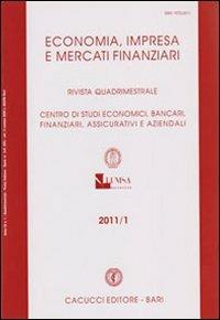 Economia, imprese e mercati finanziari. Rivista quadrimestrale (2011). Vol. 1 - copertina