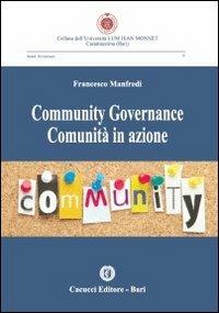 Community governance comunità in azione - Francesco Manfredi - copertina