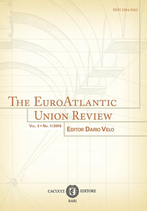 The EuroAtlantic union review (2016). Vol. 3\1 - copertina