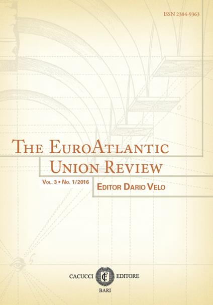 The EuroAtlantic union review (2016). Vol. 3\1 - copertina