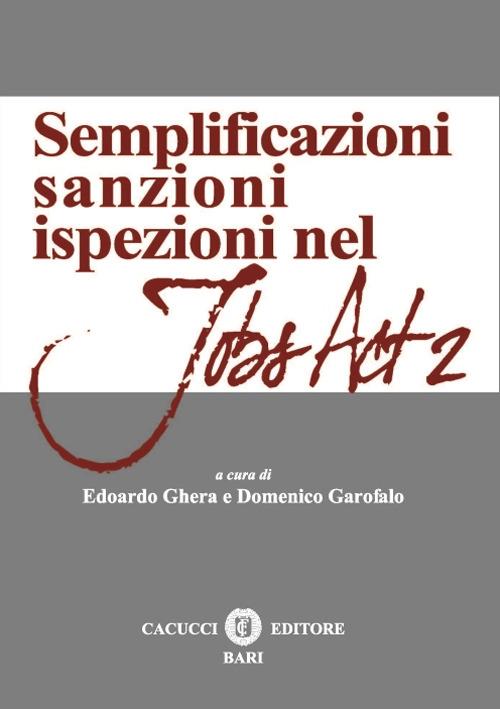 Semplificazioni sanzioni ispezioni del jobs act 2 - copertina