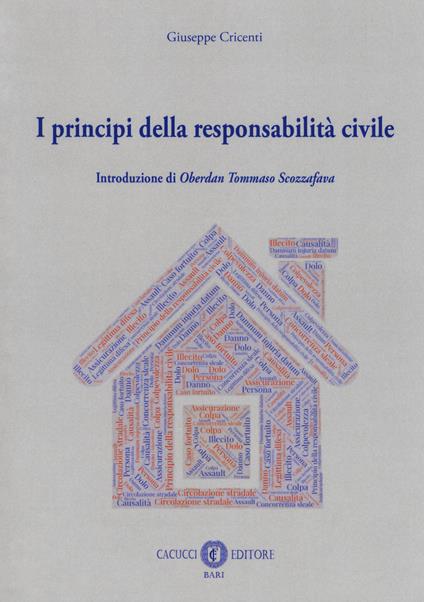 I principi della responsabilità civile - Giuseppe Cricenti - copertina