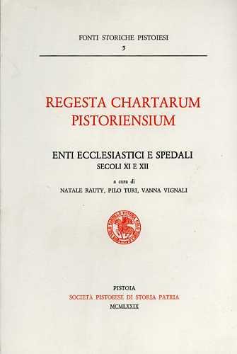 Enti ecclesiastici e spedali (secoli XI e XII) - copertina