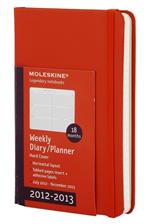 Planner orizzontale 18 mesi settimanale Moleskine