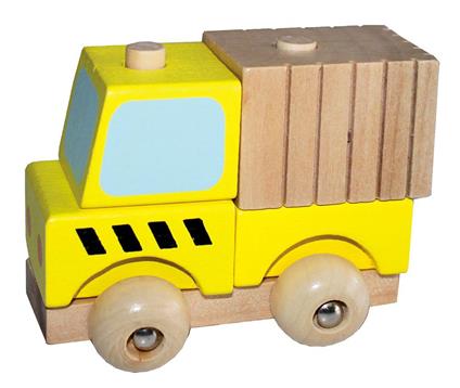 Camion. Mezzi in legno smonta e rimonta. Ediz. a colori - copertina
