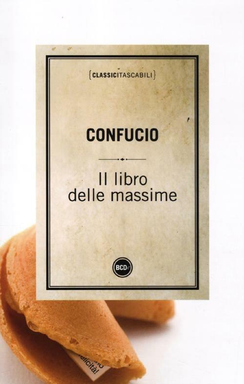 Il libro delle massime - Confucio - copertina