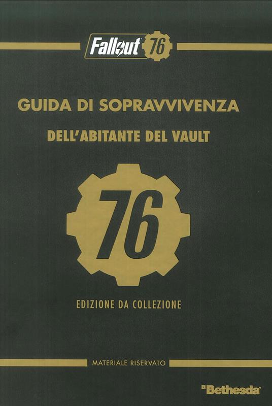 Guida di sopravvivenza dell'abitante del Vault. Fallout 76. Collector's edition - copertina