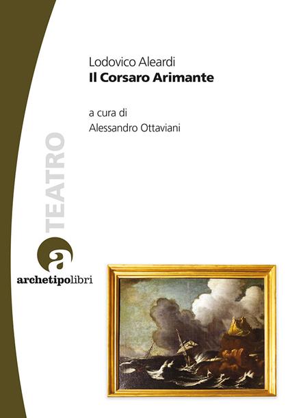 Il corsaro arimante - Lodovico Aleardi - copertina