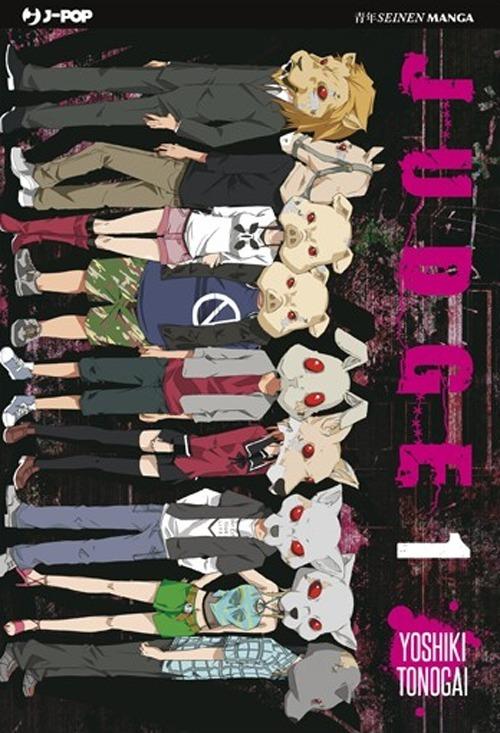 Judge. Vol. 1 - Yoshiki Tonogai - copertina