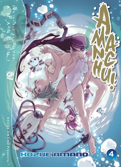 Amanchu!. Vol. 4 - Kozue Amano - copertina