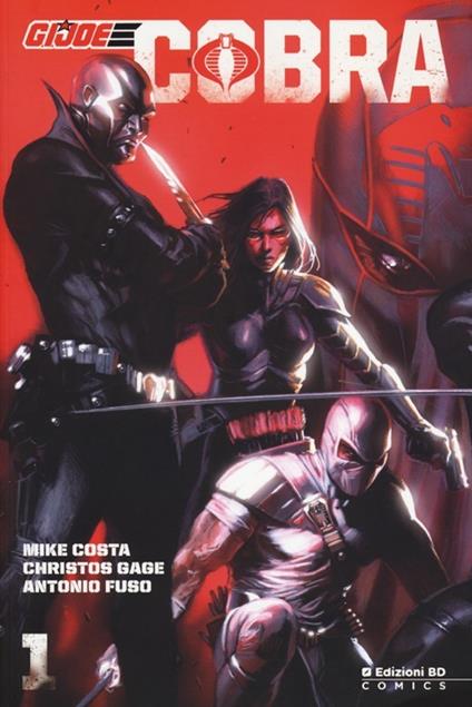 Cobra. G.I. Joe. Vol. 1 - Christos N. Gage,Mike Costa,Antonio Fuso - copertina