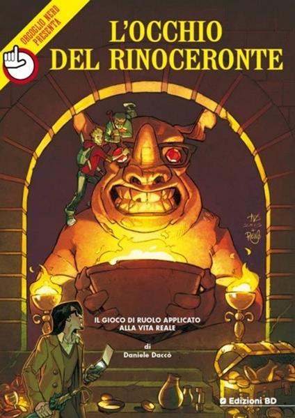 L' occhio del rinoceronte - Daniele Daccò,Ivan Fiorelli - copertina